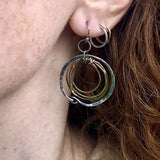 Triple Ring Earrings E59826