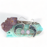 Hold Me Amethyst Earrings E80020