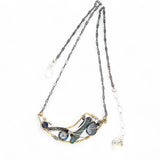 Kyanite Crescent Necklace 83350N