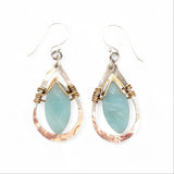 Amazonite Petal Earrings E84130