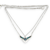 Arrow Trajectory Necklace 84695N