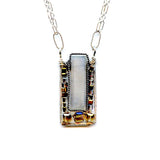 Moonstone Box Necklace 79431N