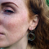 Triple Ring Earrings E59826