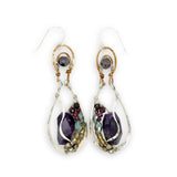 Stain Glass Gemstone Drop Earrings E79130