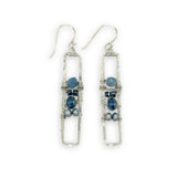 Silver Tin Fish Earrings E84216