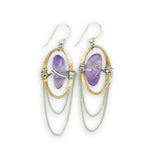 Amethyst Monolith Earrings E84260