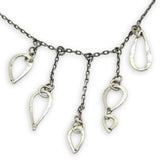 Silver Cascade Chain Necklace 84770N