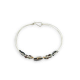 Pixel Gemstone Cuff Bracelet B419