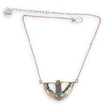 Curvilinear Deco Necklace 84205N