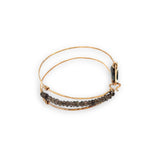 Smokey Quartz Cuff Bracelet B415
