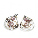 Paisley Pearl Post Earrings E83116