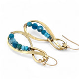 Apatite Infinity Earrings E84096