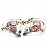 Paisley Pearl Post Earrings E83116