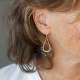 Peacock Pearl Earrings E83571