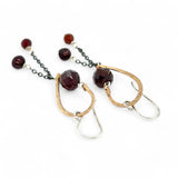 Cascade Garnet Earrings E83513