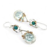 Turquoise Raindrop Earrings E83472