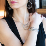 Gemstone Collection Cuff Bracelet B406