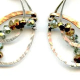 Crystal Mini Moon Hoop Earrings E65727
