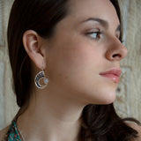 Hold Me Amethyst Earrings E80020