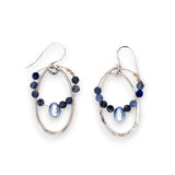 Blueberry Hoop Earrings