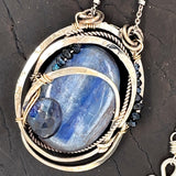 Kyanite Mirror Necklace