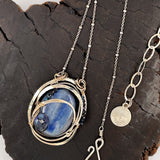 Kyanite Mirror Necklace