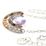 Amethyst Rainbow Necklace 82388N