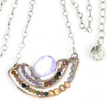 Amethyst Rainbow Necklace 82388N