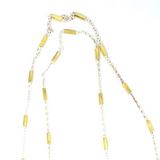 Flourite Leaf Necklace 82440N