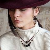Generous Garnet Sphere Necklace 82611N