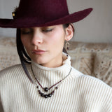 Cascade Garnet Earrings E83513