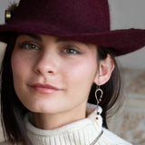 Cascade Garnet Earrings E83513