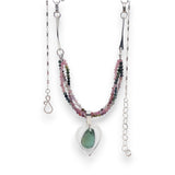 Triple Tourmaline Necklace 82706N