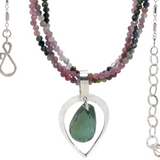 Triple Tourmaline Necklace 82706N