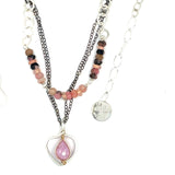 Sapphire Heart Necklace 83140N