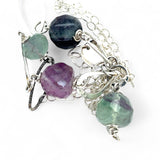 Fluorite Organic Chain Necklace 83250N