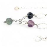 Fluorite Organic Chain Necklace 83250N