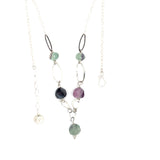 Fluorite Organic Chain Necklace 83250N