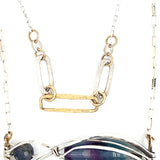 Fluorite Link Necklace 83255N