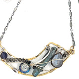 Kyanite Crescent Necklace 83350N