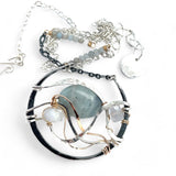 Atmospheric Cameo Necklace 83415N