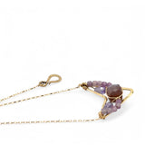 Lilac Flower Necklace 84035N