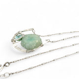 Mint Druzy Necklace 84038N