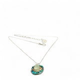 Prehnite Cameo Necklace 84055N