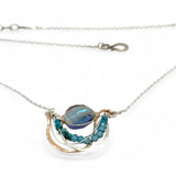 Crystal Wave Necklace 84085N