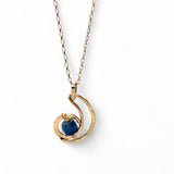 Crescent Moon Charm Necklace 84125N