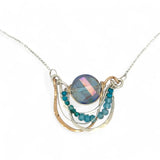 Crystal Wave Necklace 84085N