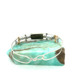 Labradorite Stacking Cuff Bracelet B389