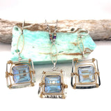 Crystal Tile Necklace 78644N