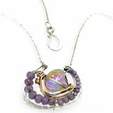 Lilac Sparkle Pendant Necklace 84020N